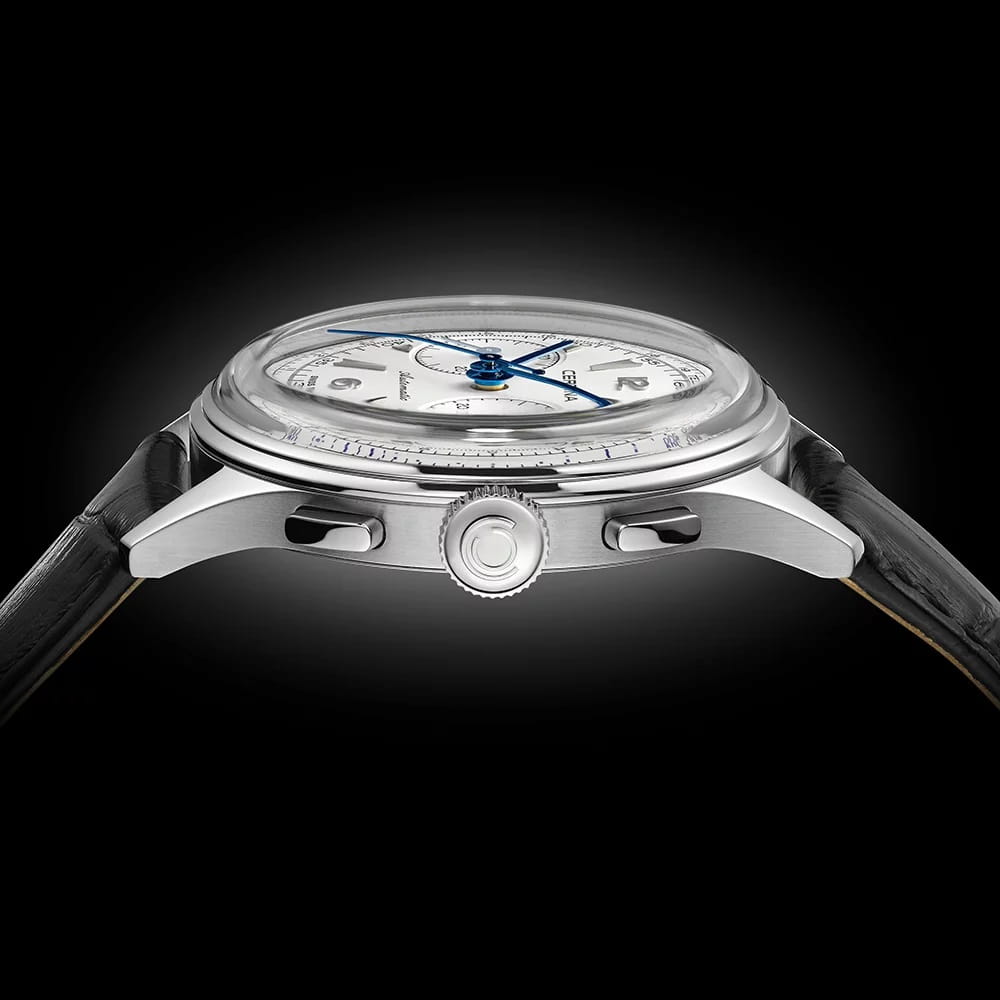 Certina C0384621603700 мужские часы застежка крупным планом